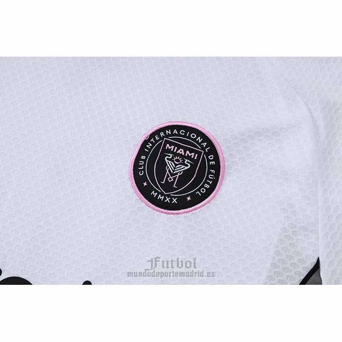 Chandal del Inter Miami Manga Corta 2025-2026 Blanco - Pantalon Corto